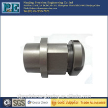 Precision stainless steel cnc turning pipe coupling fitting